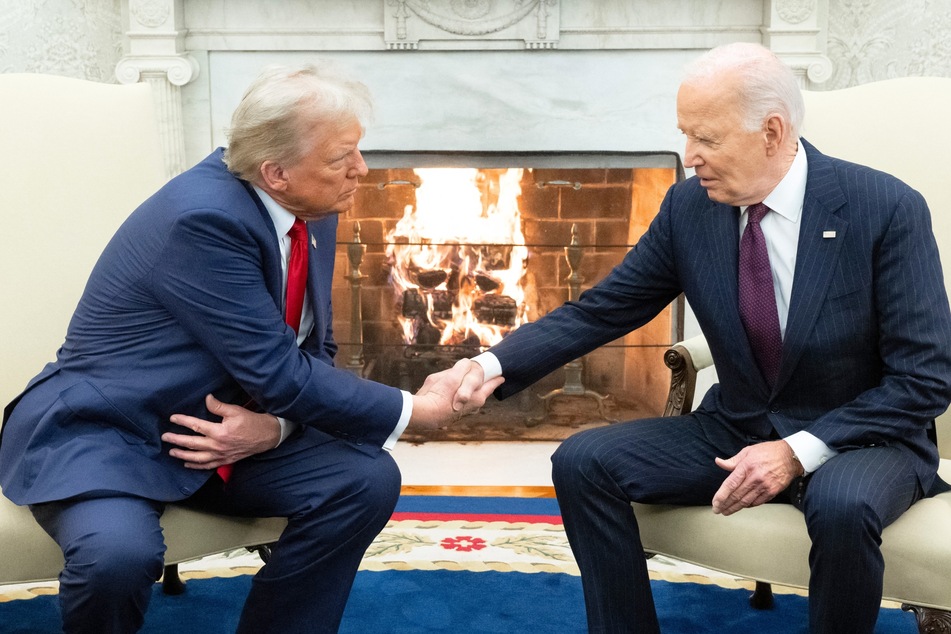Trump and Biden kick off peaceful transition of power with Oval Office meeting