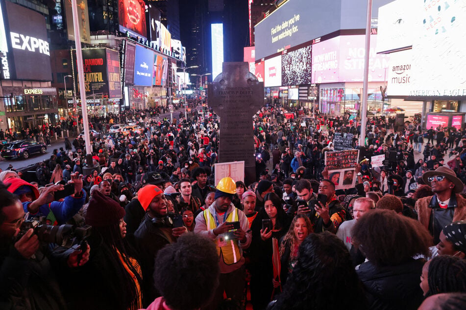 New York City also saw massive protests against police brutality after the killing of Tyre Nichols.