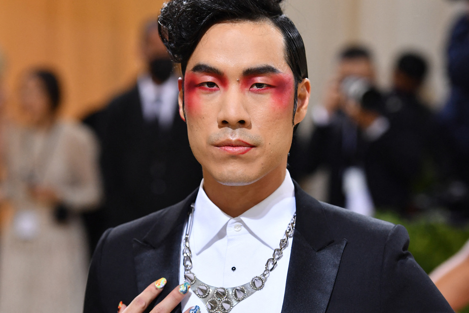 Eugene Lee Yang attends the 2021 Met Gala.