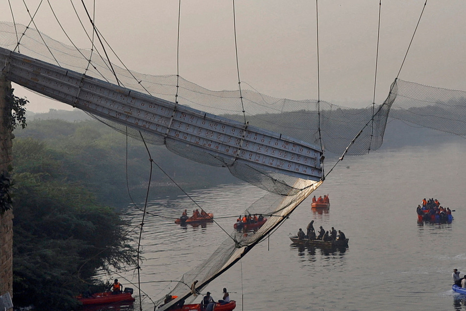 India in mourning after catastrophic bridge collapse leaves over 100 dead