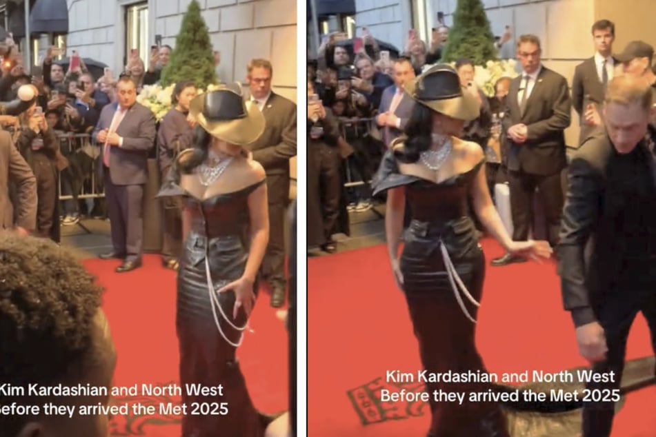 Kim Kardashian slams security guard for stepping on her Met Gala gown
