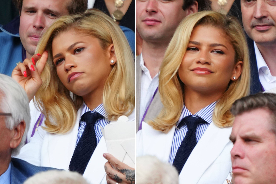 Zendaya hits another fashion ace at Wimbledon men's championship