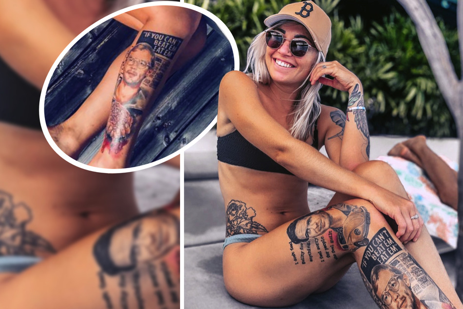 Ted Bundy and Dahmer in ink: Meet Britnee Chamberlain, the girl with the serial killer tattoos