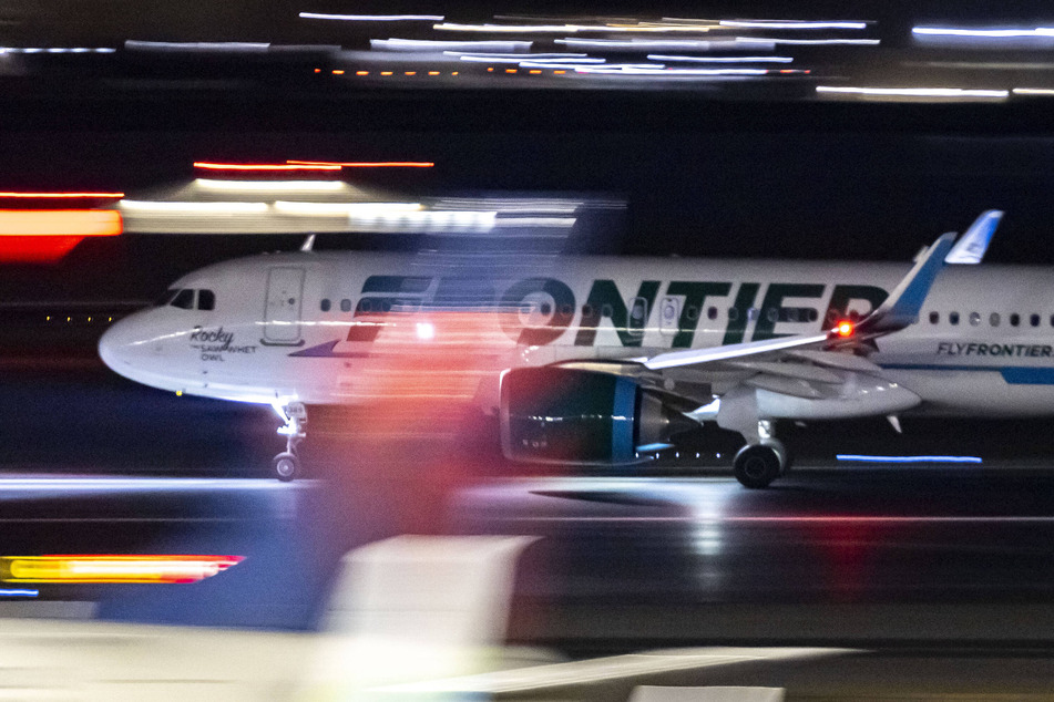 Frontier plane hits pedestrian during takeoff at Denver airport