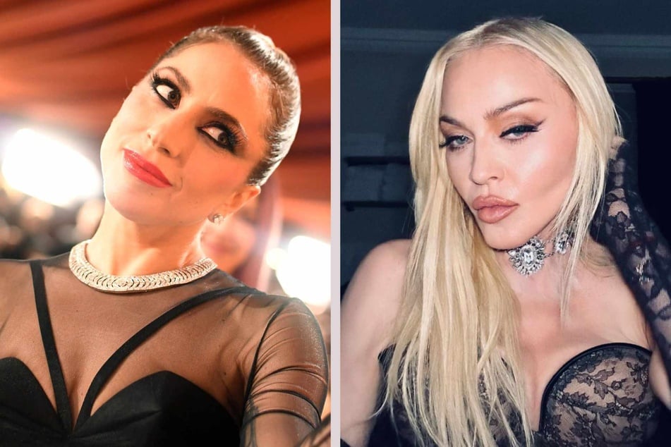 After the location slip-up, Madonna (r.) suddenly fired back at pop singer Lady Gaga (l.), who she has famously feuded with for years.