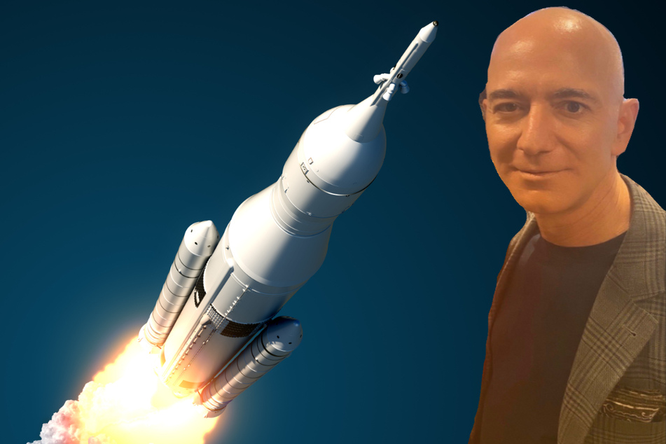 Whopping multi-million dollar auction bid wins seat on space flight with Jeff Bezos