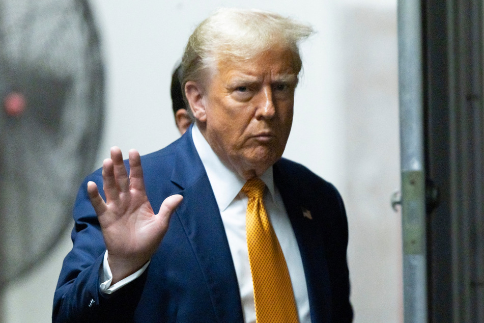 Trump is facing 34 felony charges for allegedly falsifying business records in his historic hush money trial.