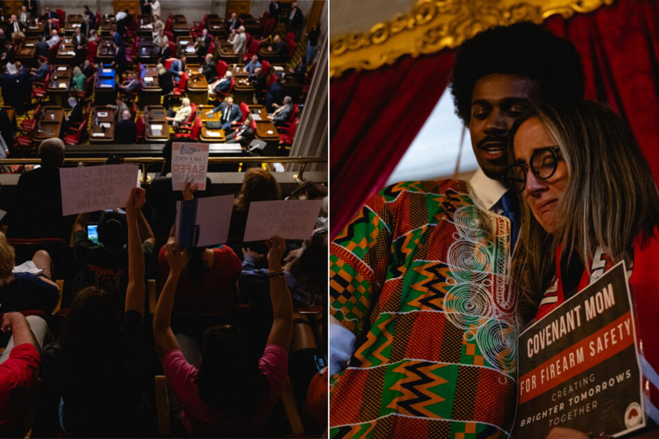 Justin Pearson apparently shoved by Tennessee House Speaker as special session ends without gun reform