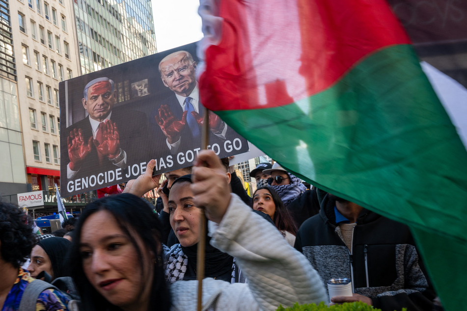 Pro-Palestinian protests have continued amid Israel's relentless assault on Gaza, which has killed over 33,000 people.