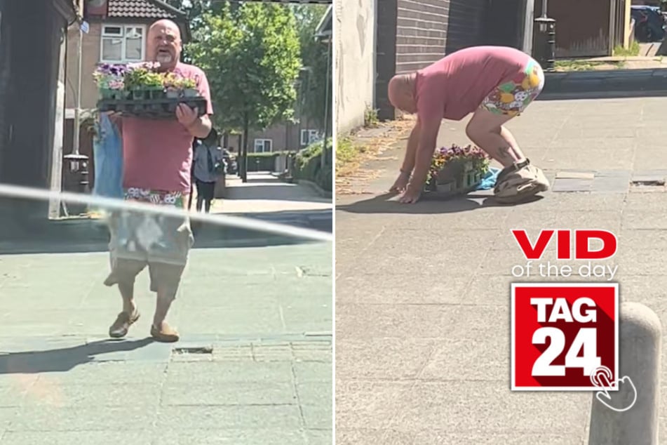 Viral Video of the Day for June 27, 2025: Woman's husband hilariously loses pants walking back to car