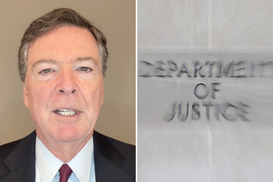 Former FBI director James Comey (l.) called new federal charges against him an "appalling abuse of the Department of Justice."