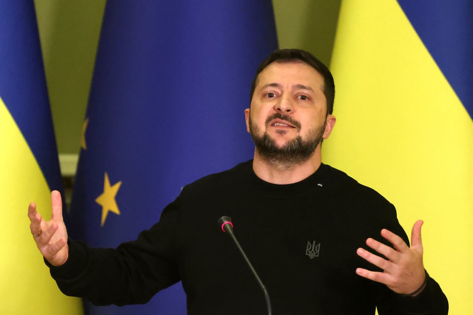 Ukrainian President Volodymyr Zelensky (pictured) said that his country should get ready for winter, fearing Russia will pick up its campaign of systematic strikes on power facilities.