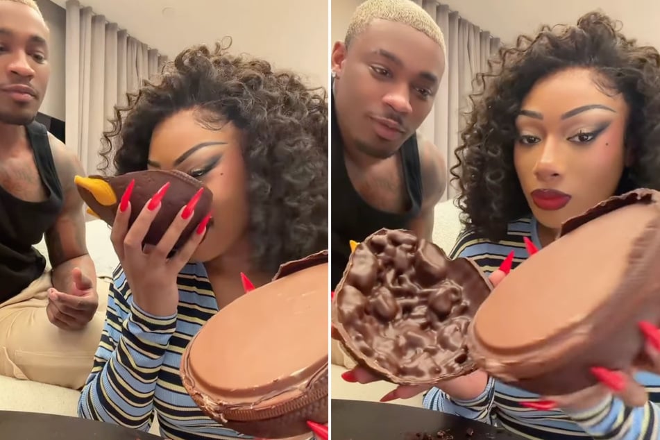 Megan Thee Stallion gives her honest review of Louis Vuitton's viral chocolate egg bag