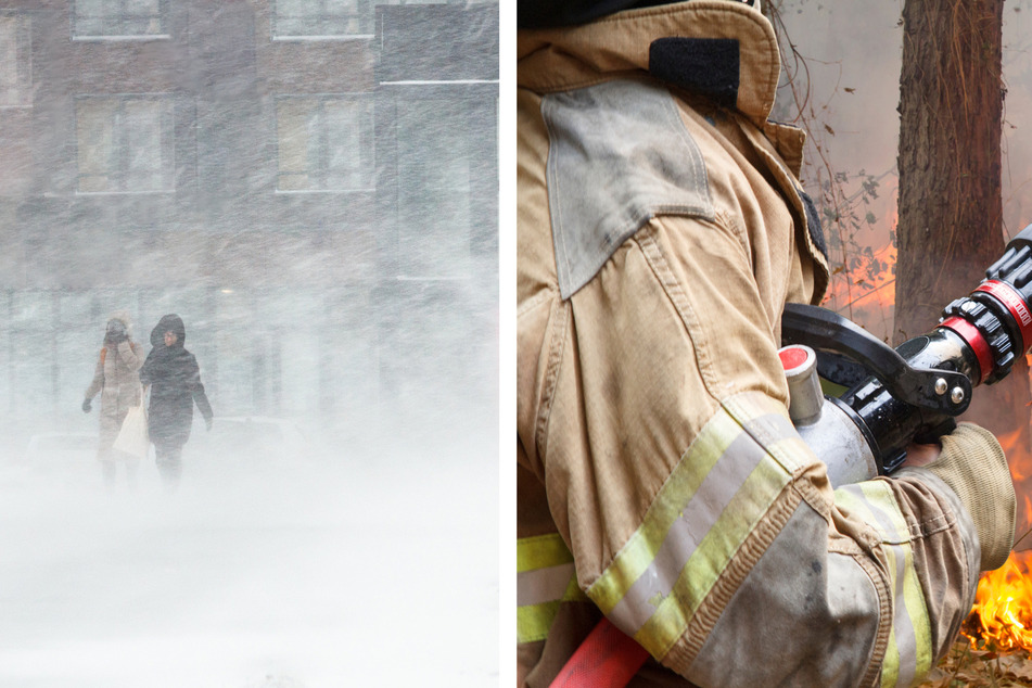 Freezing and burning, part of the new abnormal. (stock image)