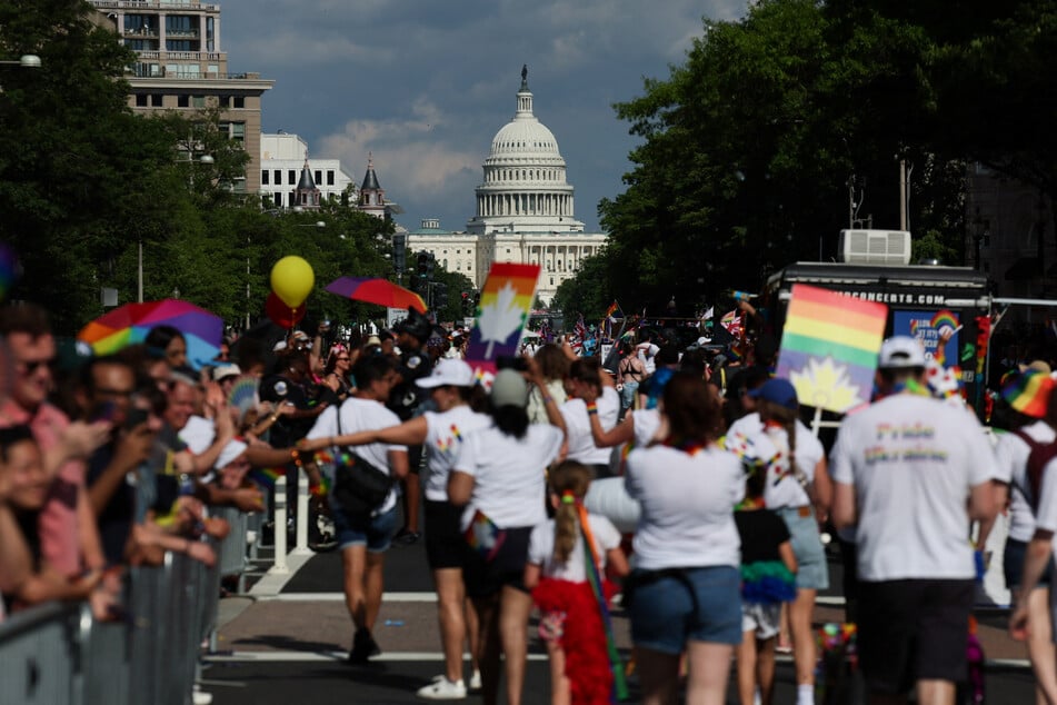 WorldPride sees thousands turn out in DC to support LGBTQ+ rights under "dark cloud" of Trump attacks