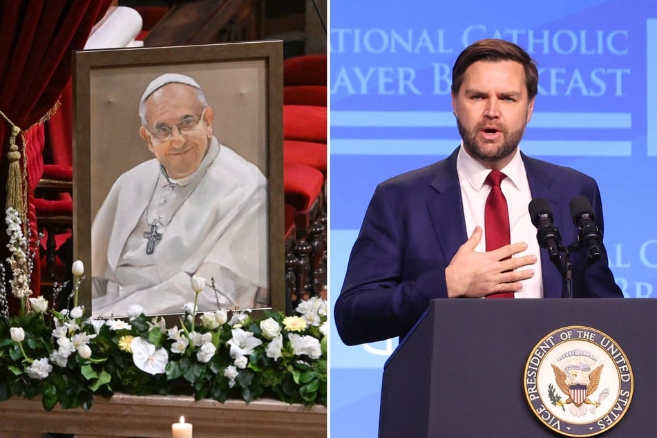 Vice President JD Vance (r.) recently opened up on how he felt about meeting Pope Francis only hours before the Catholic leader passed away.