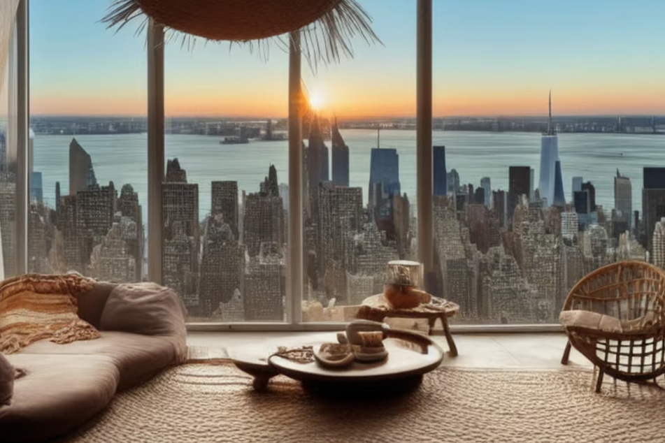 This House Does Not Exist uses AI to generate architecture and homes, often against the backdrop of real places like New York City.