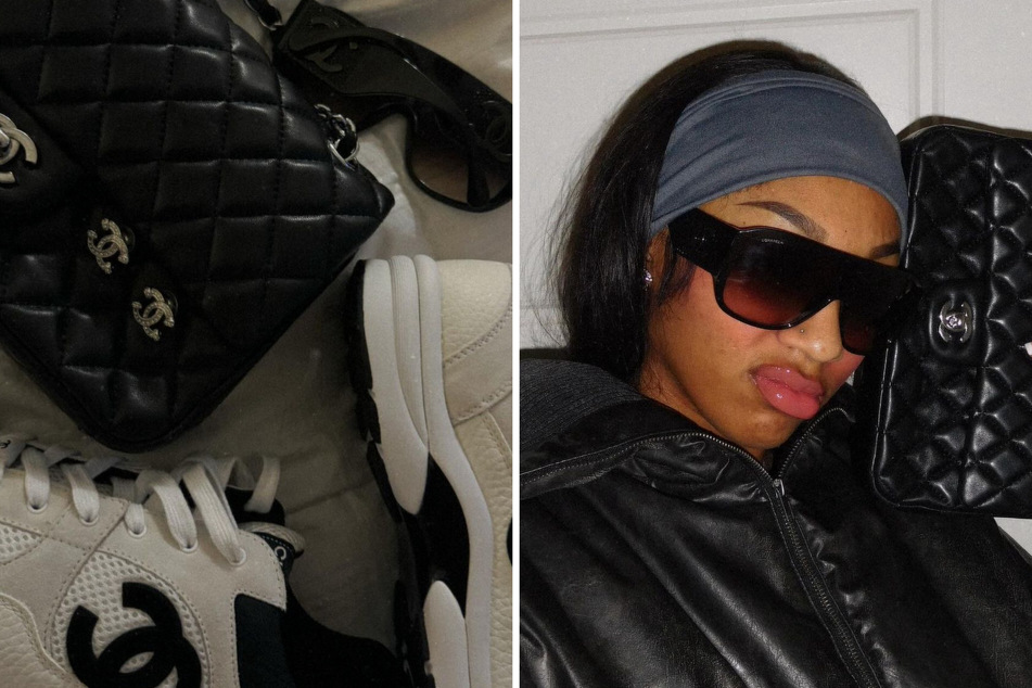 Angel Reese amps up pregame style with lavish designer look