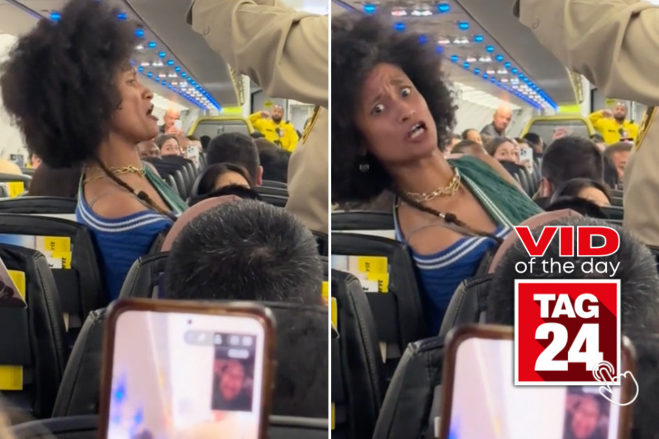 Viral Video of the Day for June 19, 2024: Friend on FaceTime witnesses "crazy" plane lady!