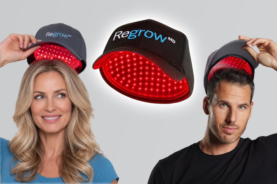 Get this FDA-cleared hair loss cap at Walmart