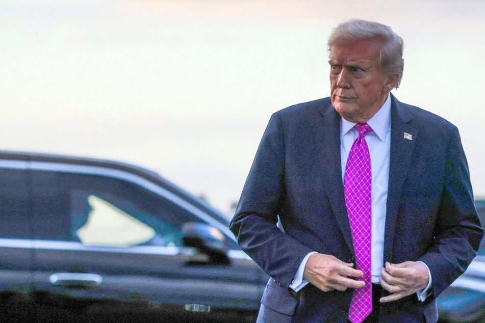 FBI investigating "suspicious" hunting stand found near Trump Air Force One landing zone