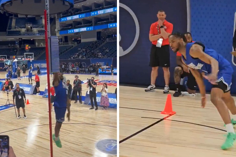 Bronny James lights Up NBA Draft Combine with "LeBron-like" shooting