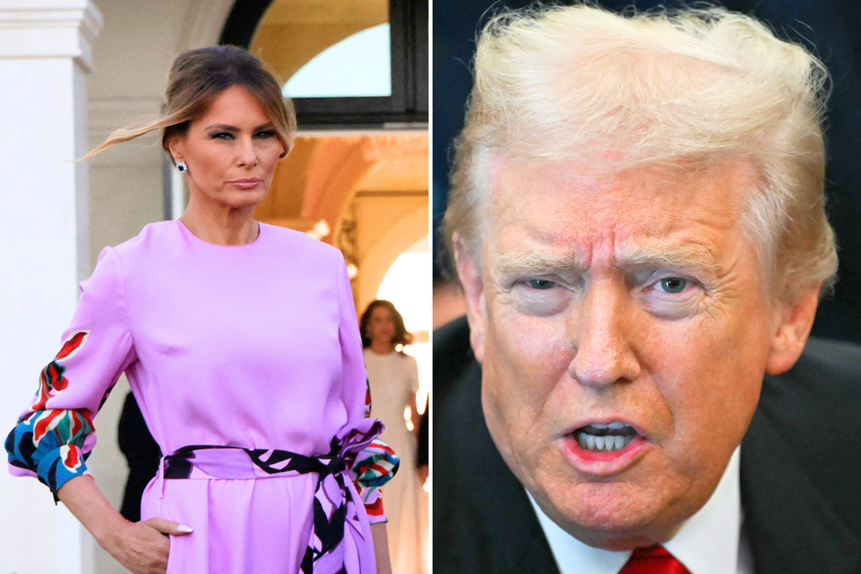 Trump reveals that Melania took issue with him knocking down her "little tiny office" in the East Wing