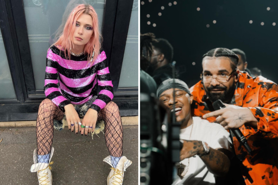 Baby Queen (l.) is set to drop her debut album on Friday, while Drake is set to drop his eighth studio album, FOR ALL THE DOGS.