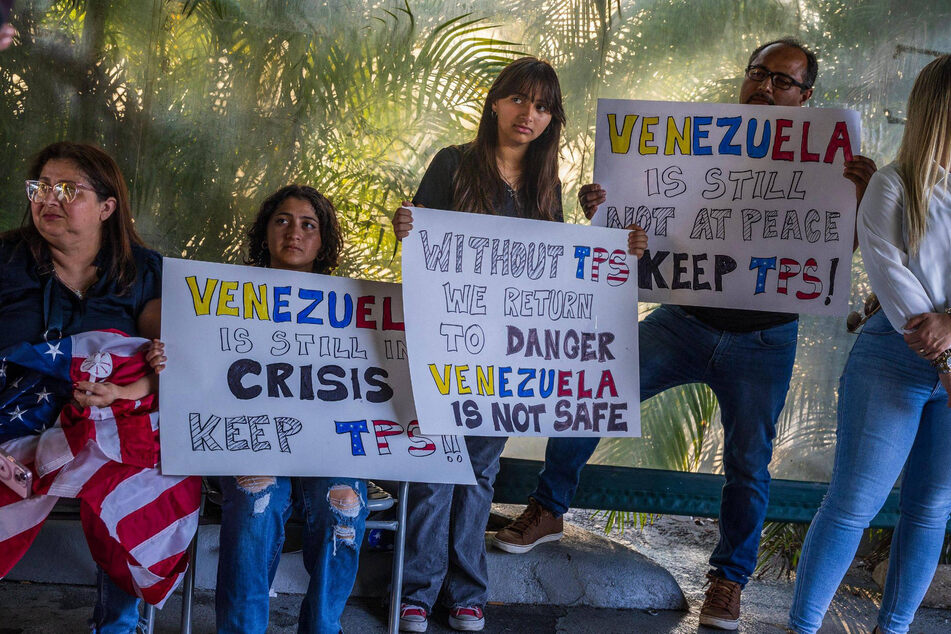 Immigrants' rights advocates accuse Trump administration of defying court order on TPS for Venezuela