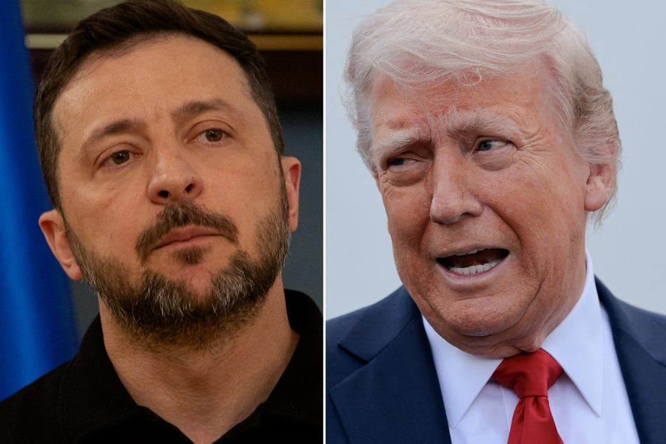 Trump lashes out at Zelensky over "inflammatory statements"