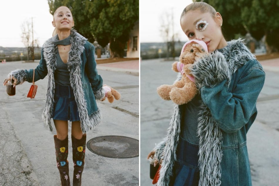 Ariana Grande teases her upcoming album with the cutest outfit ever on Instagram!