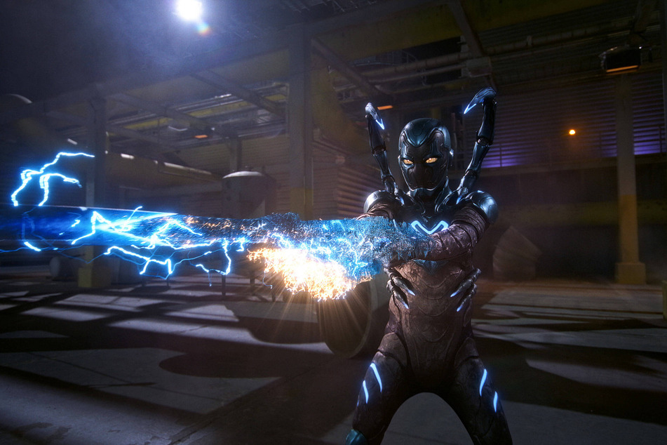 Warner Bros. and DC Studios' Blue Beetle has ended Barbie's four-week reign at the top of the US box office.