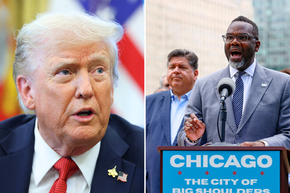 Chicago mayor hits back as Trump calls for his arrest: "I'm not going anywhere"