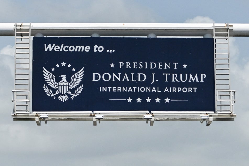 The airport in West Palm Beach was recently named after President Trump.