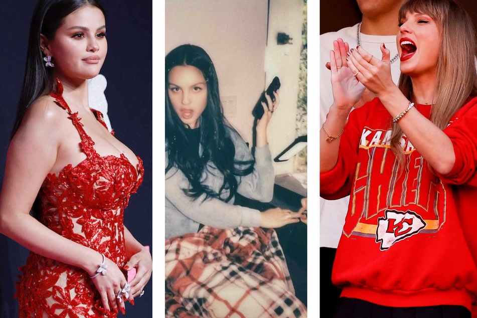 Did Taylor Swift, Selena Gomez, and Olivia Rodrigo just prove TikTok's viral "red nail theory"?