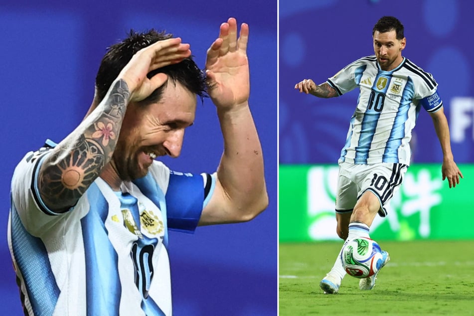 Messi salutes "beautiful moment" after tying World Cup goals record