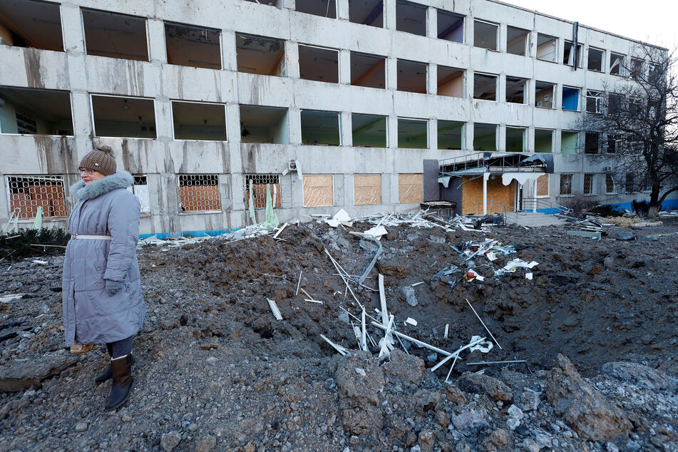 The city of Kramatorsk was hit by Russian missile strikes overnight.