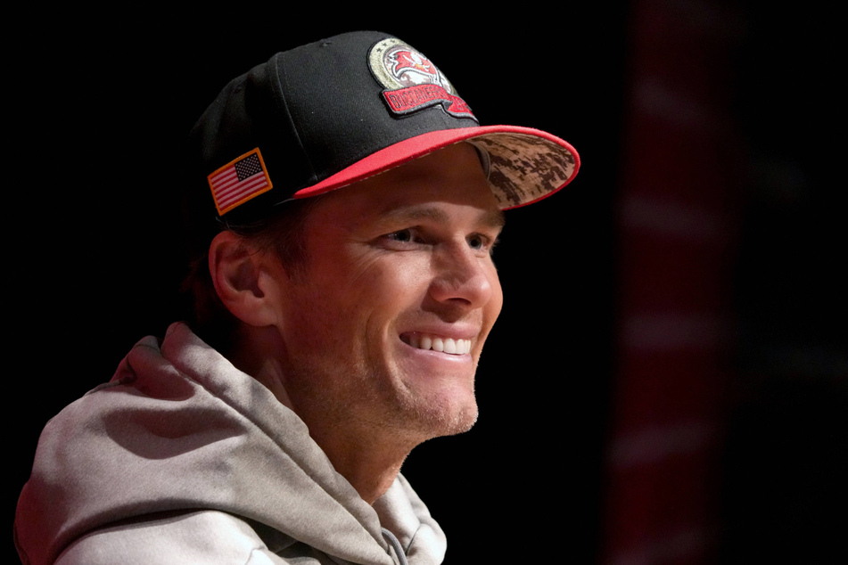 Tom Brady spoke at a press conference in Munich on Friday.