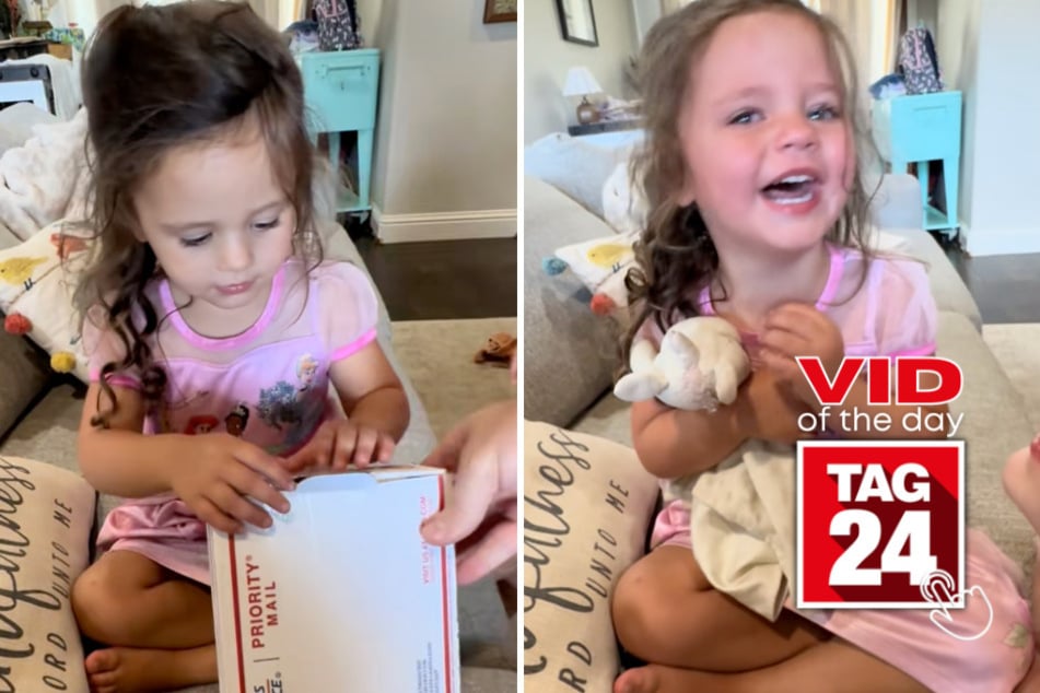 Viral Video of the Day for September 17, 2026: Little girl bursts into tears after resort returns her lost unicorn