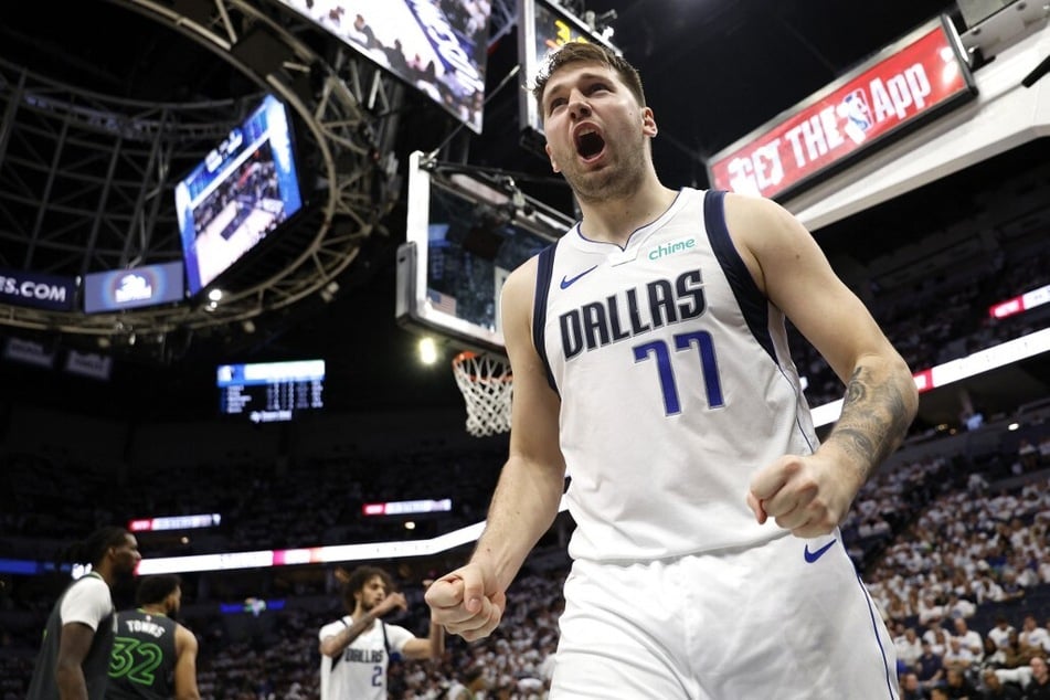 Dallas Mavericks guard Luka Doncic was named Western Conference Finals MVP.