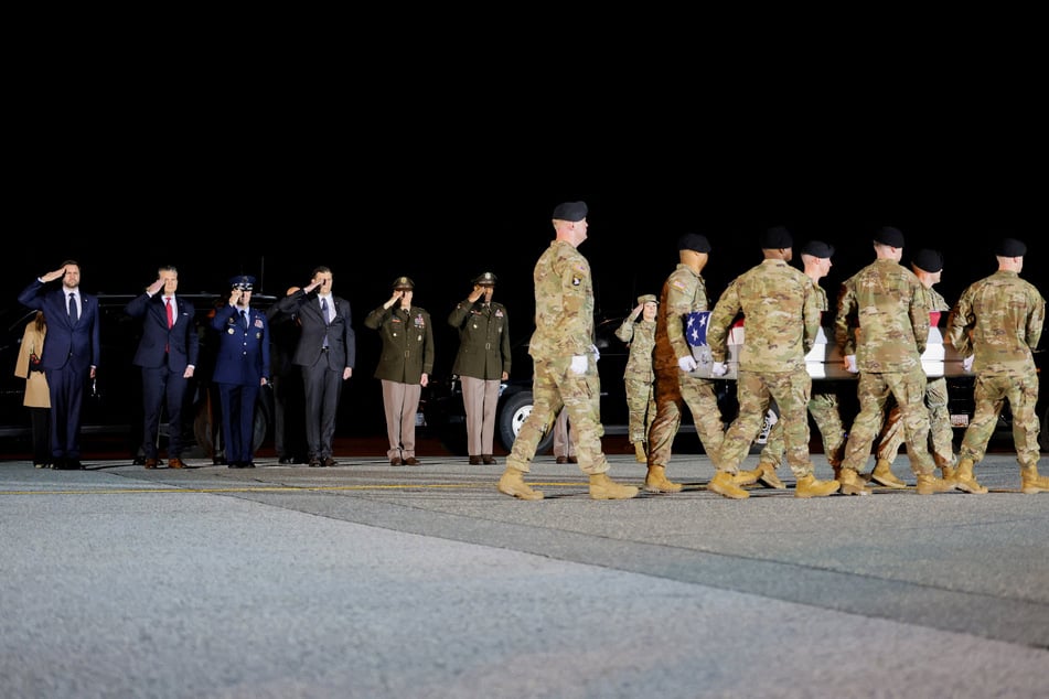 Vance and Hegseth attend return ceremony for seventh US service member killed in Iran war