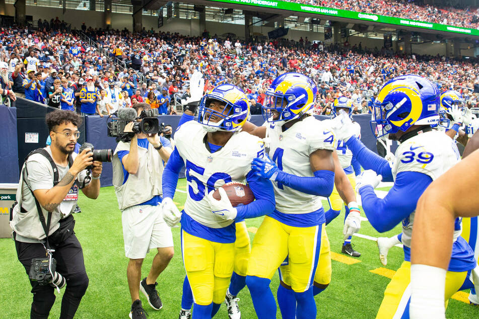 The Rams are now 7-1, in second place behind the Cardinals in the NFC West.