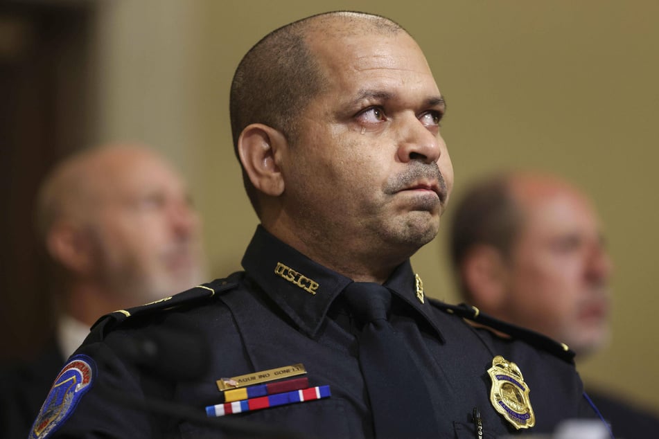 Capitol Police Sergeant Aquilino Gonell testified at the select committee hearing on the January 6 Capitol attack.
