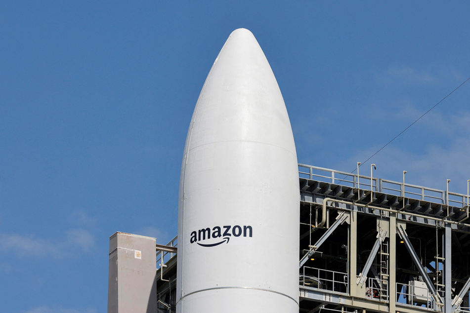 A rocket carrying Amazon's Project Kuiper internet network satellites was prevented from launching from Cape Canaveral Space Force Station in Florida on Wednesday.