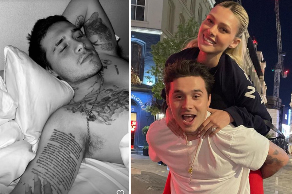 Brooklyn Beckham shows love to wife with heartfelt tattoo
