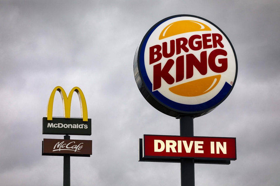 Burger King is advertising for arch-rival McDonald's