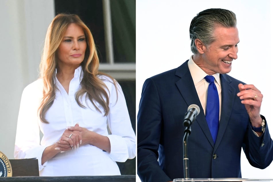 Gavin Newsom strikes again as MAGA fawns over fake Melania Trump Vanity Fair cover