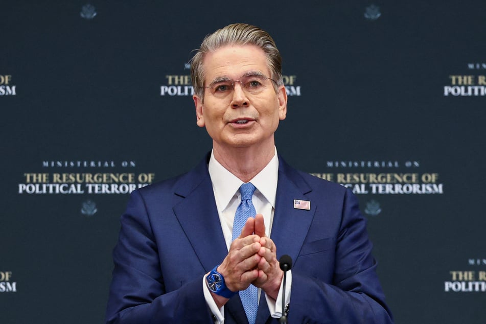 The DOJ has sentenced Ryan English to more than six years in prison over a plot to kill Treasury Secretary Scott Bessent (pictured) last year.