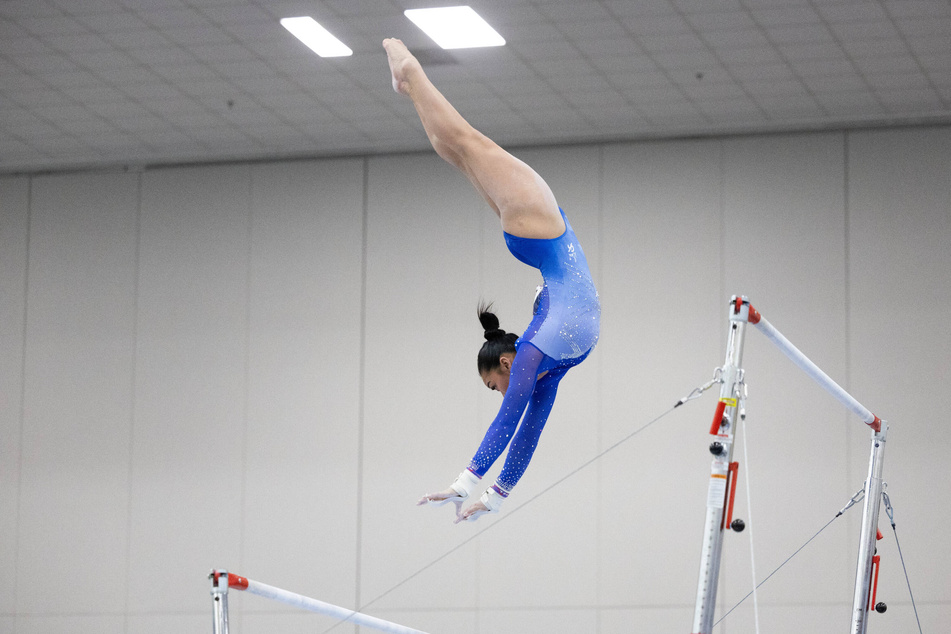 Suni Lee is preparing to reveal new skills to the competition floor at nationals.
