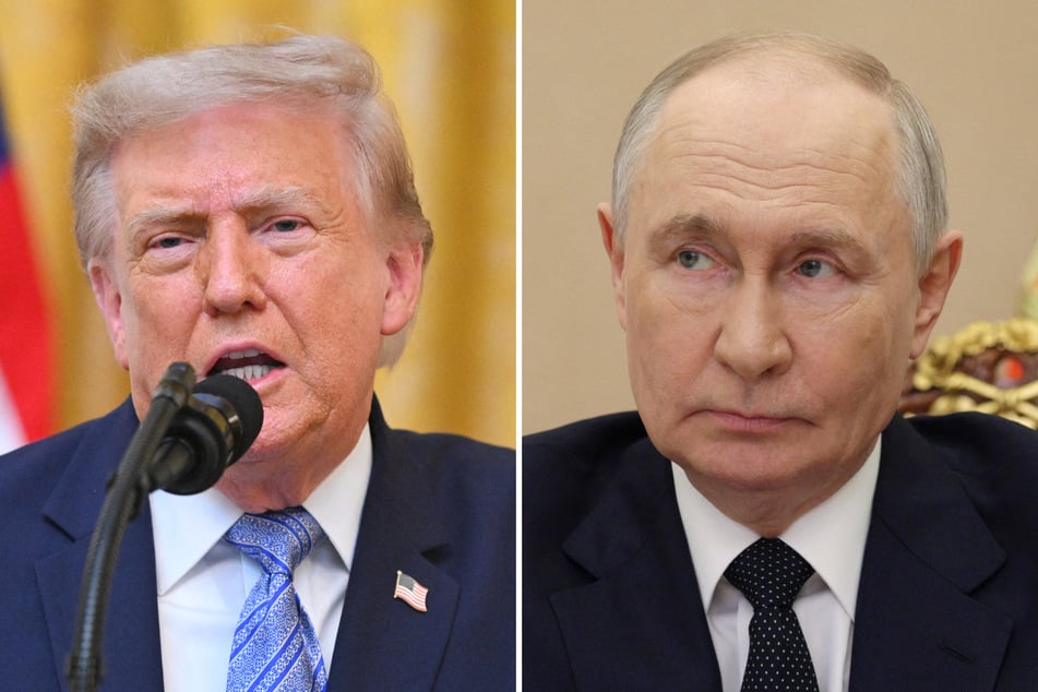 President Donald Trump (l) released evidence suggesting Russian President Vladimir Putin (r) helped him out during the 2020 presidential election.
